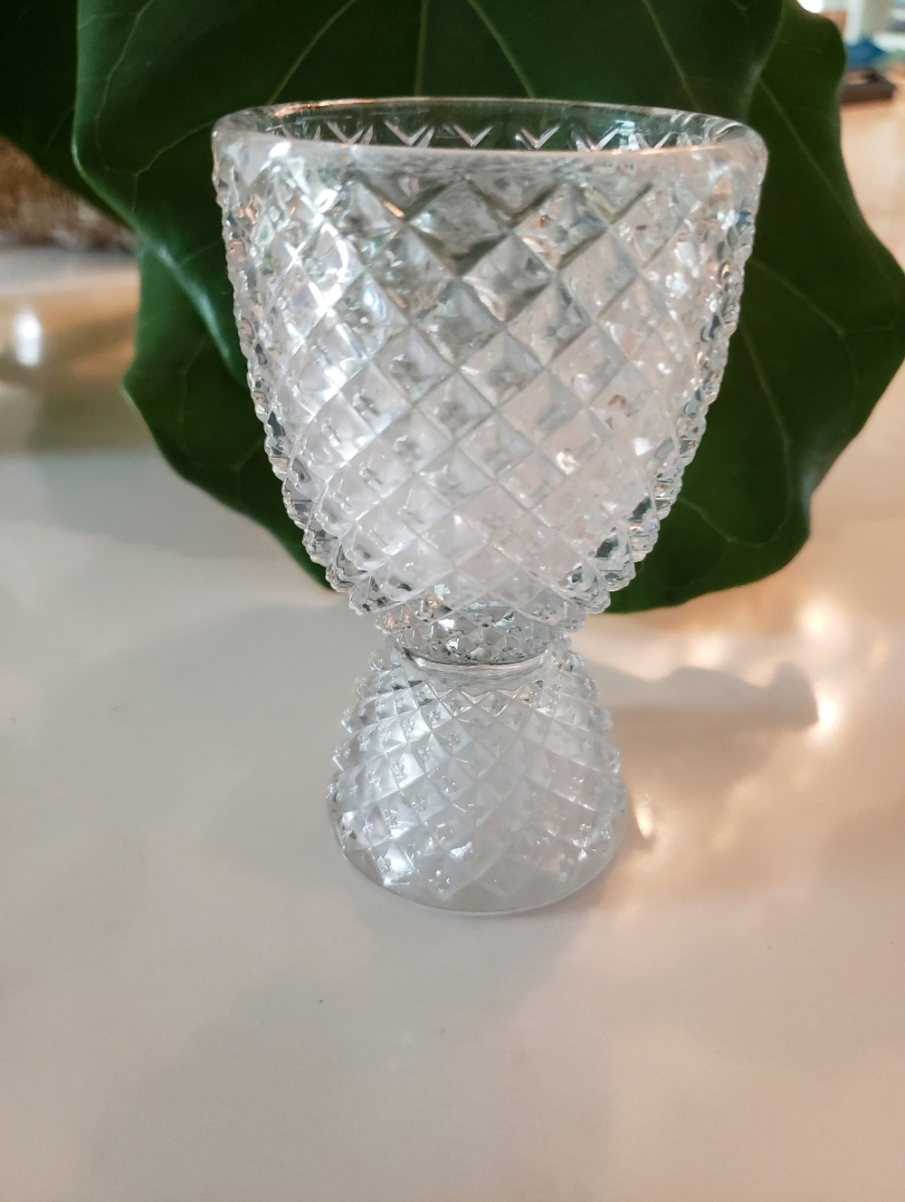 Egg Cup Coddler, Depression Glass, Vintage